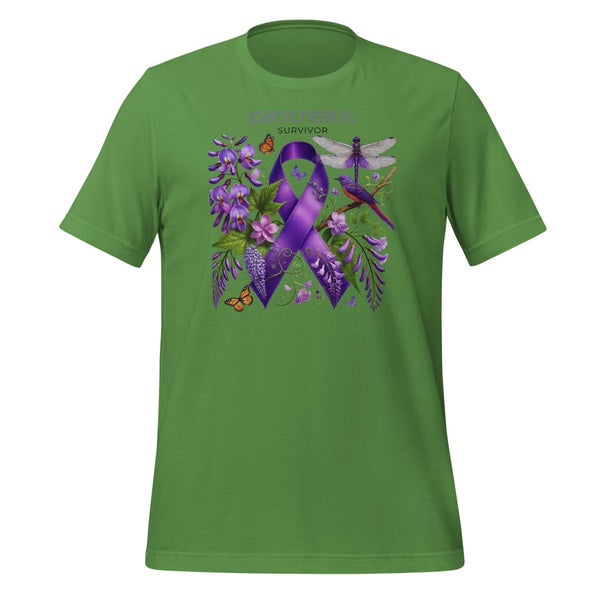 Pancreatic Survivor Spring Tee - JohnVsGBMLeafS