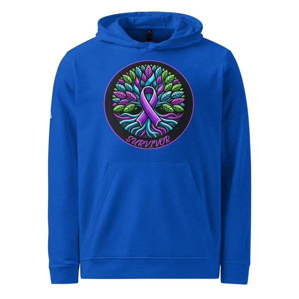 Pancreatic Tree of Life Adidas Hoodie - JohnVsGBMCollegiate RoyalS