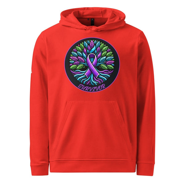 Pancreatic Tree of Life Adidas Hoodie - JohnVsGBMRedS