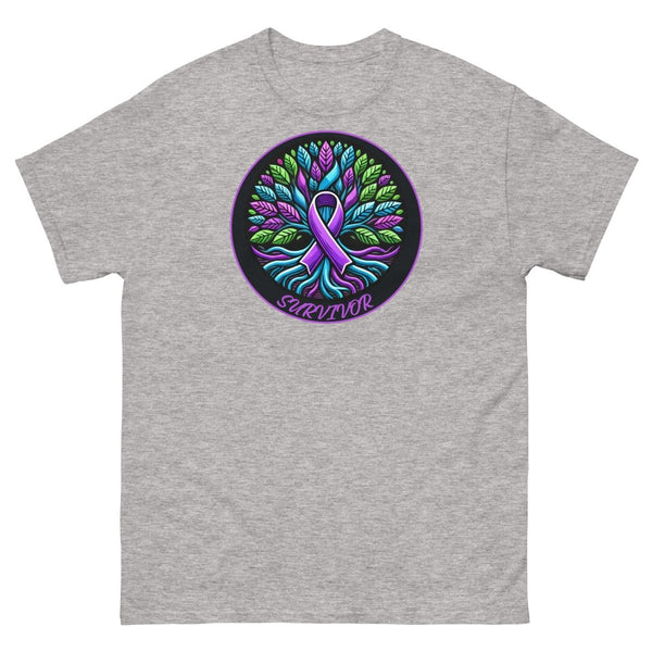 Pancreatic Tree of Life Tee - JohnVsGBMSport GreyS