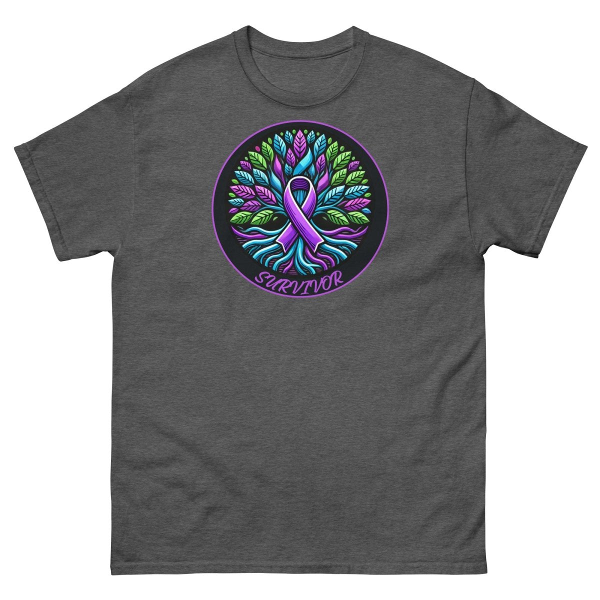 Pancreatic Tree of Life Tee - JohnVsGBMDark HeatherS