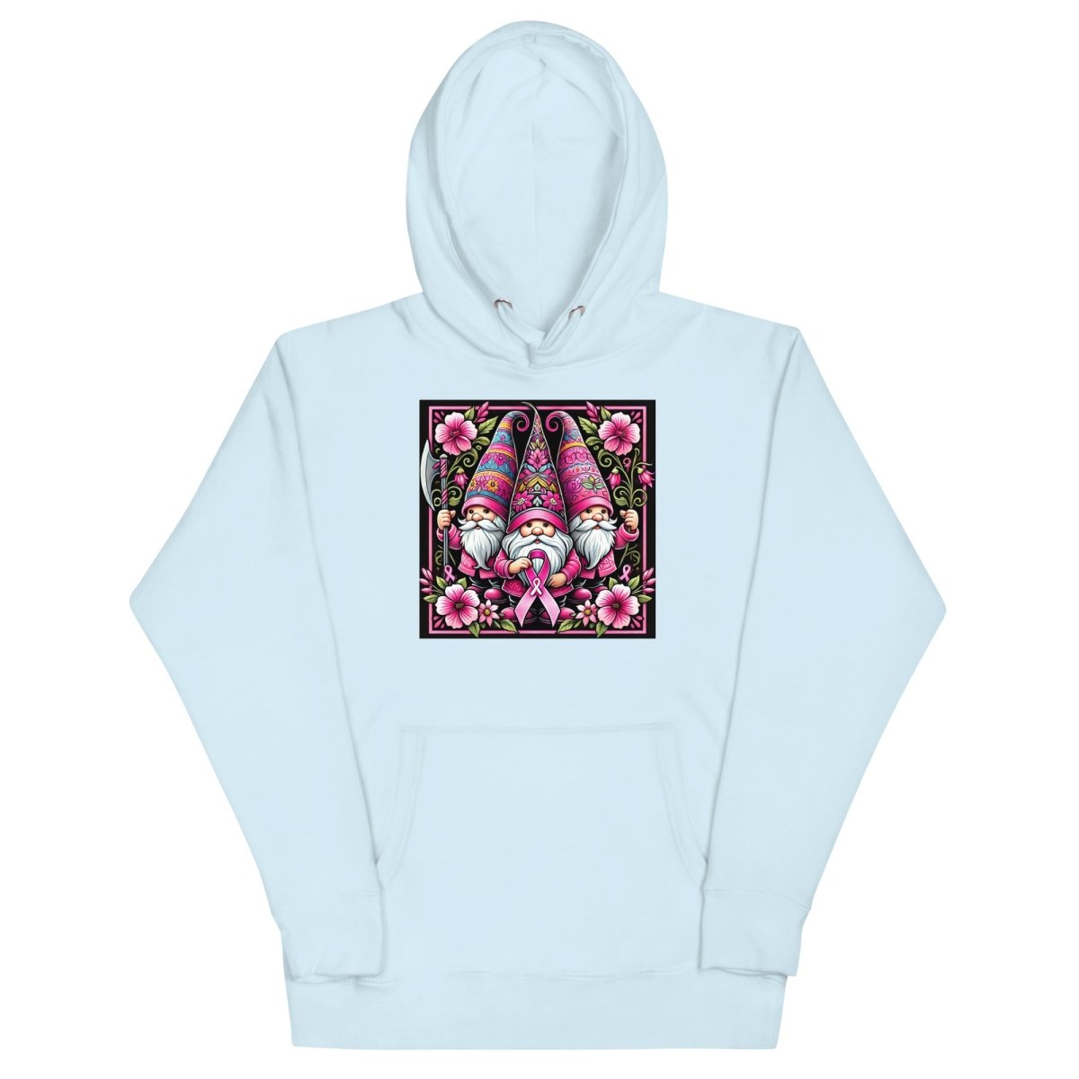 Pink Floral Gnome Hoodie - JohnVsGBMSky BlueS