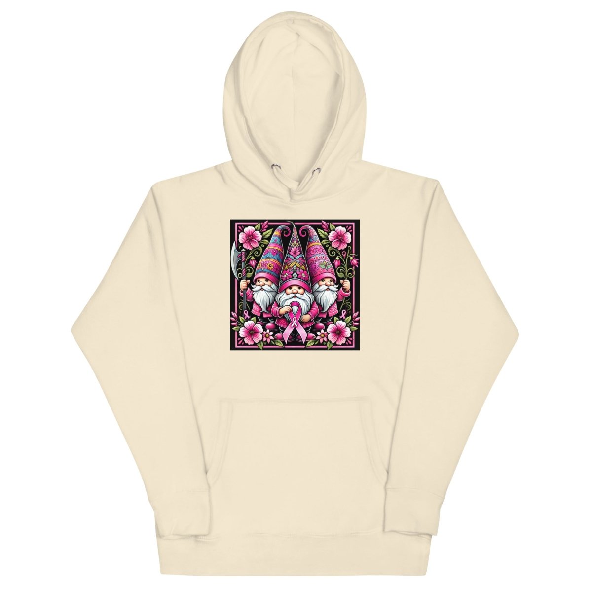 Pink Floral Gnome Hoodie - JohnVsGBMBoneS