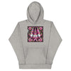 Pink Floral Gnome Hoodie - JohnVsGBMCarbon GreyS