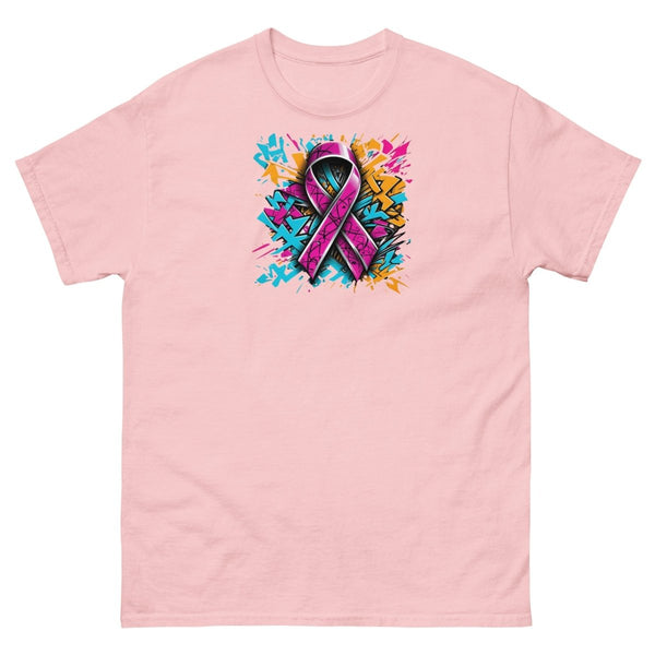 Pink Hex Ribbon Graffiti Tee - JohnVsGBMLight PinkS