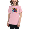 Pink Hex Women's Ribbon Graffiti Tee - JohnVsGBMPinkS