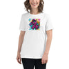 Pink Hex Women's Ribbon Graffiti Tee - JohnVsGBMWhiteS