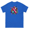 Pink Multi Ribbon Graffiti Tee - JohnVsGBMRoyalS