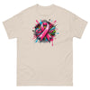 Pink Ribbon Graffiti Tee - JohnVsGBMNaturalS