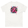 Pink Ribbon Graffiti Tee - JohnVsGBMWhiteS