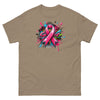 Pink Ribbon Graffiti Tee - JohnVsGBMBrown SavanaS