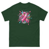 Pink Ribbon Graffiti Tee - JohnVsGBMForest GreenS