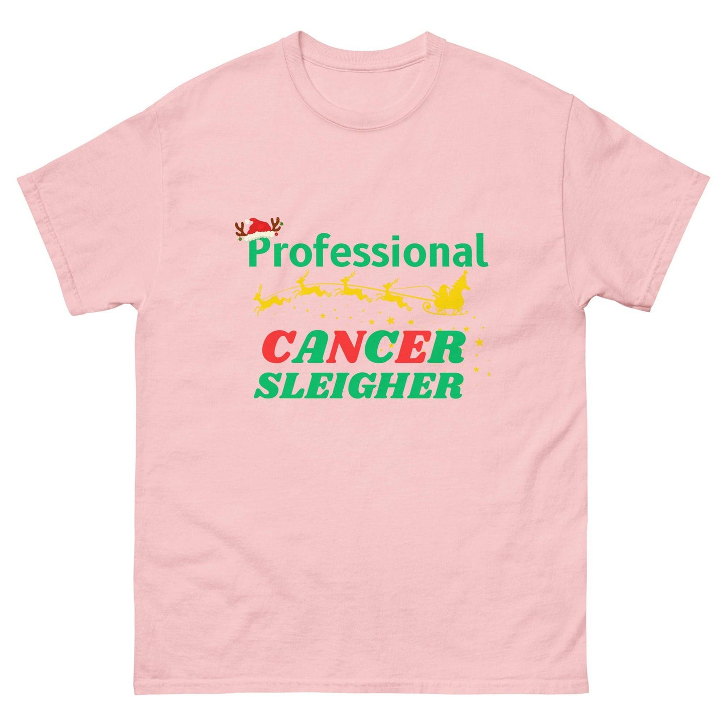 Professional Cancer Sleigher Unisex Classic Tee - JohnVsGBMLight PinkS