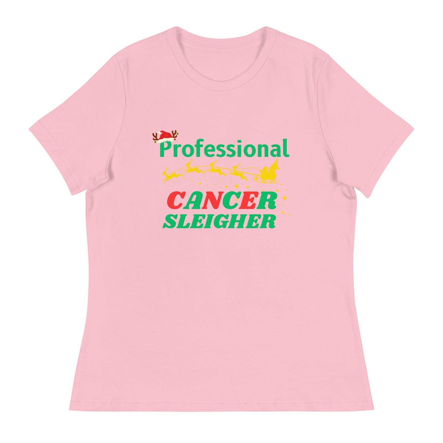 Professional Cancer Sleigher Women's Relaxed Tee - JohnVsGBMPinkS