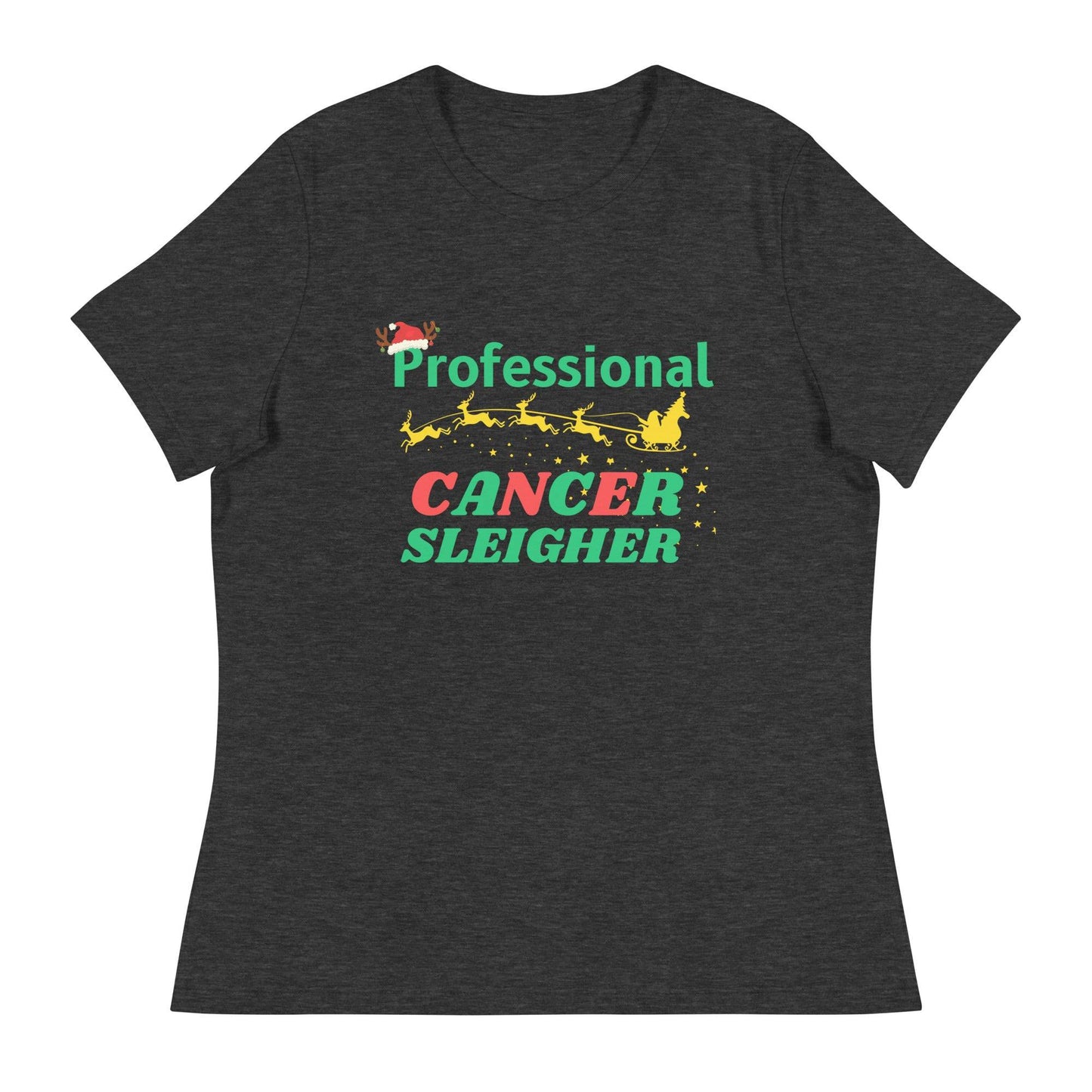 Professional Cancer Sleigher Women's Relaxed Tee - JohnVsGBMDark Grey HeatherS