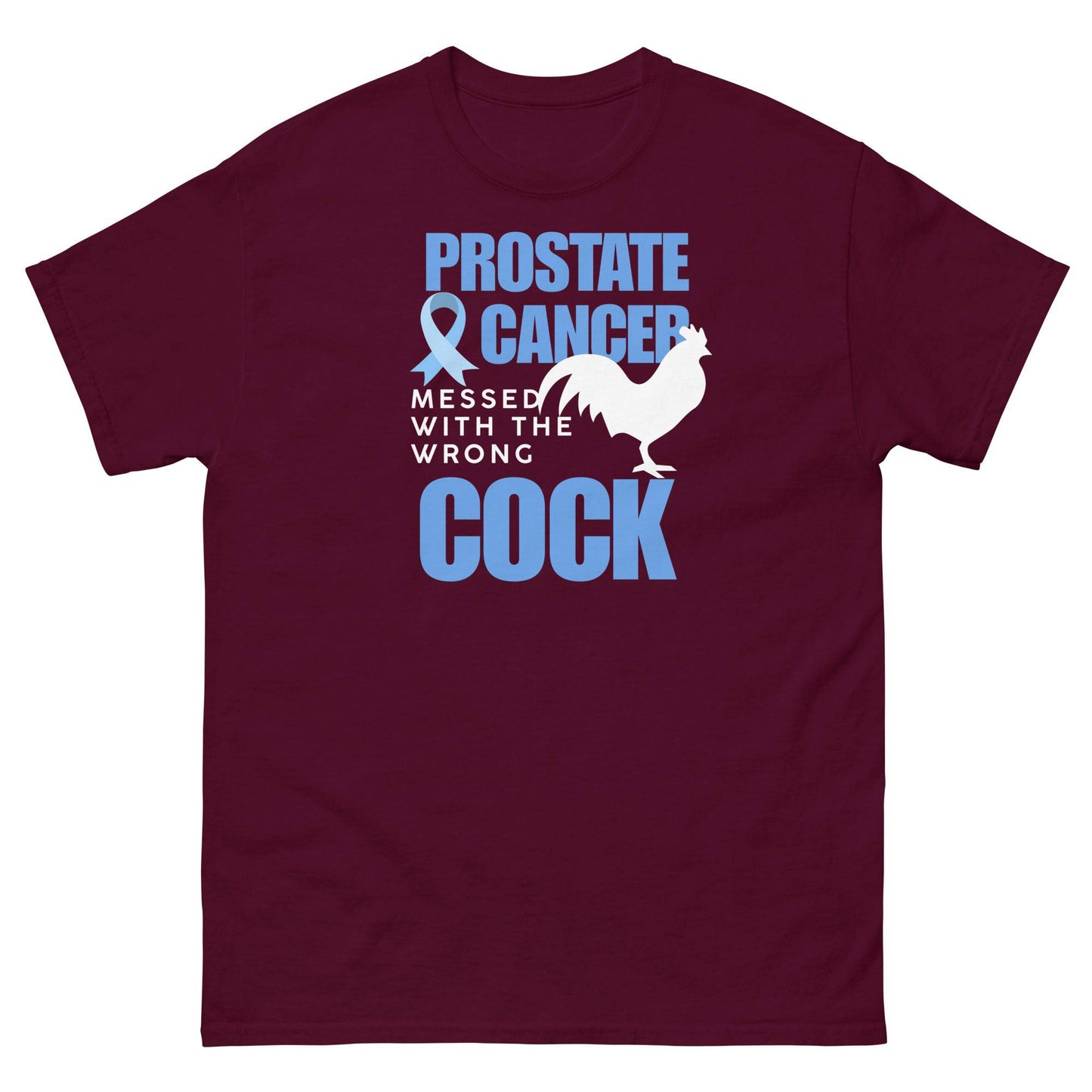 Prostate Cancer Awareness Classic Tee - JohnVsGBMMaroonS