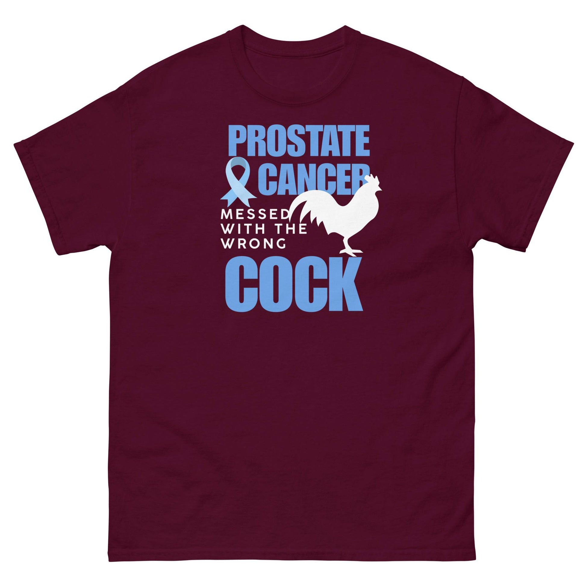 Prostate Cancer Awareness Classic Tee - JohnVsGBMMaroonS