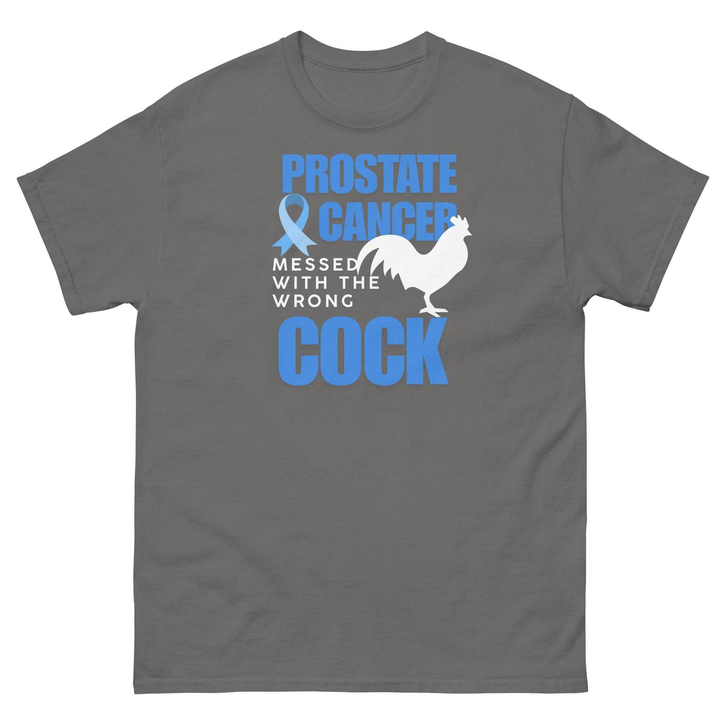 Prostate Cancer Awareness Classic Tee - JohnVsGBMCharcoalS