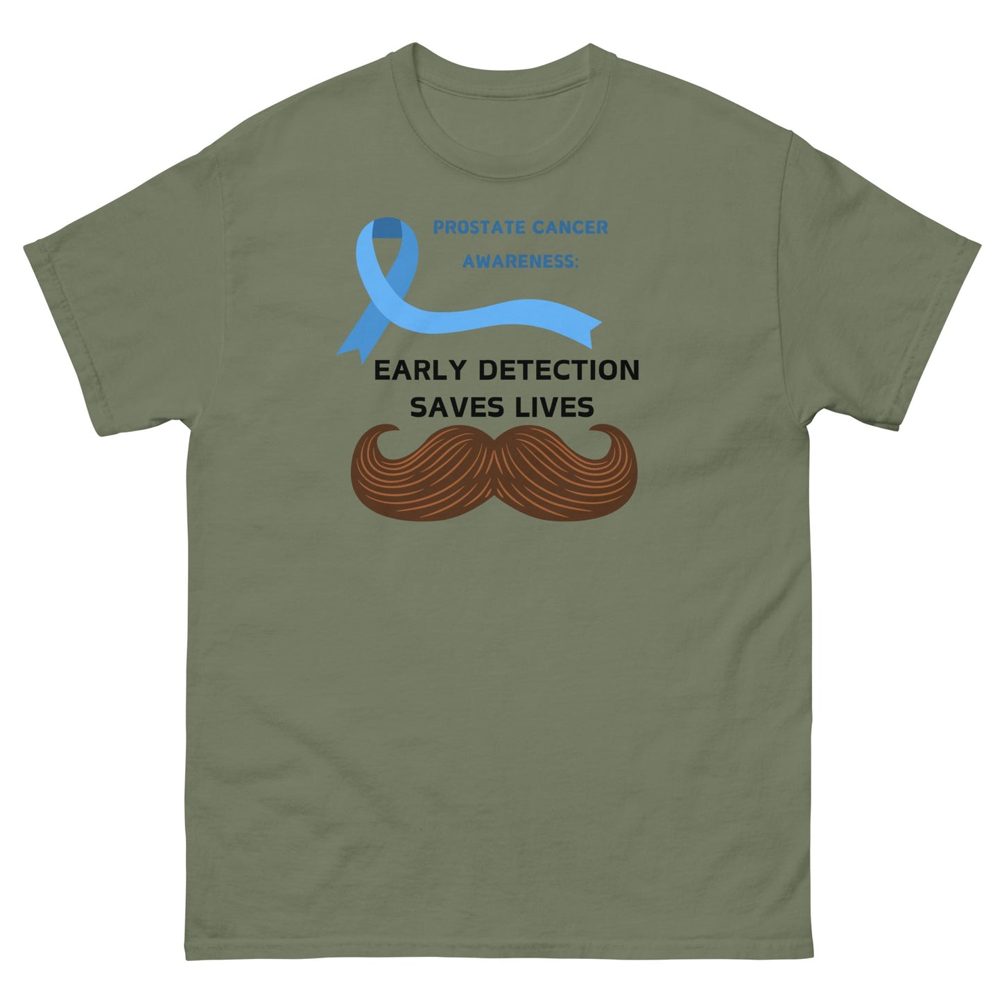 Prostate Cancer Detection Tee - JohnVsGBMMilitary GreenS