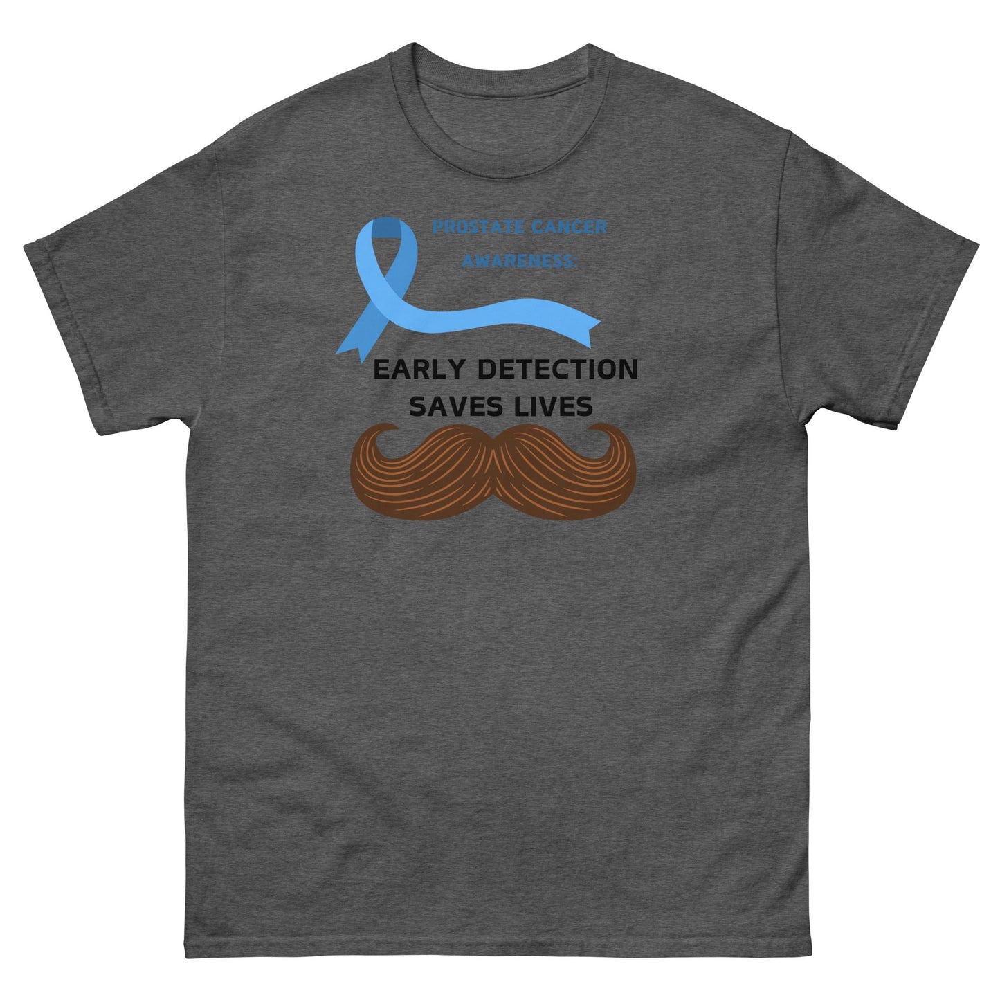 Prostate Cancer Detection Tee - JohnVsGBMDark HeatherS