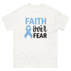 Prostate Cancer Faith Over Fear Tee - JohnVsGBMWhiteS