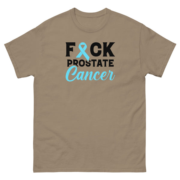 Prostate Cancer FCK Cancer Tee - JohnVsGBMBrown SavanaS