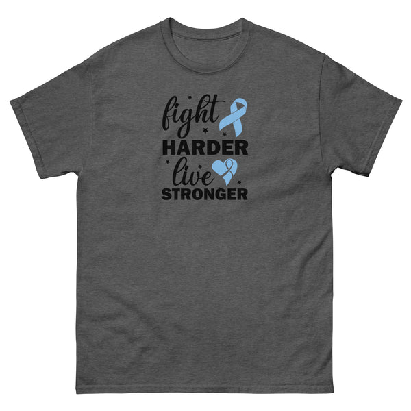 Prostate Cancer Fight Harder Tee - JohnVsGBMDark HeatherS