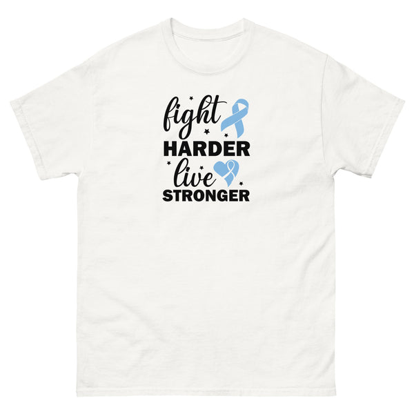 Prostate Cancer Fight Harder Tee - JohnVsGBMWhiteS