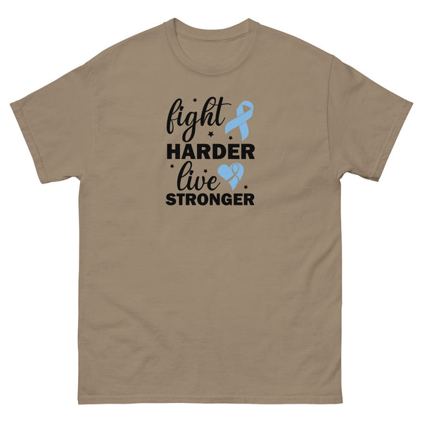 Prostate Cancer Fight Harder Tee - JohnVsGBMBrown SavanaS