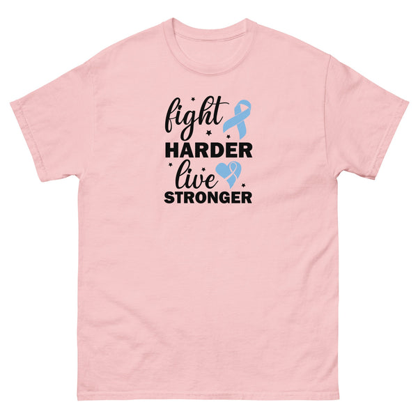 Prostate Cancer Fight Harder Tee - JohnVsGBMLight PinkS