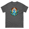 Prostate Cancer Flower Forest Tee - JohnVsGBMDark HeatherS