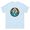 Prostate Cancer Flower Forest Tee - JohnVsGBMLight BlueS