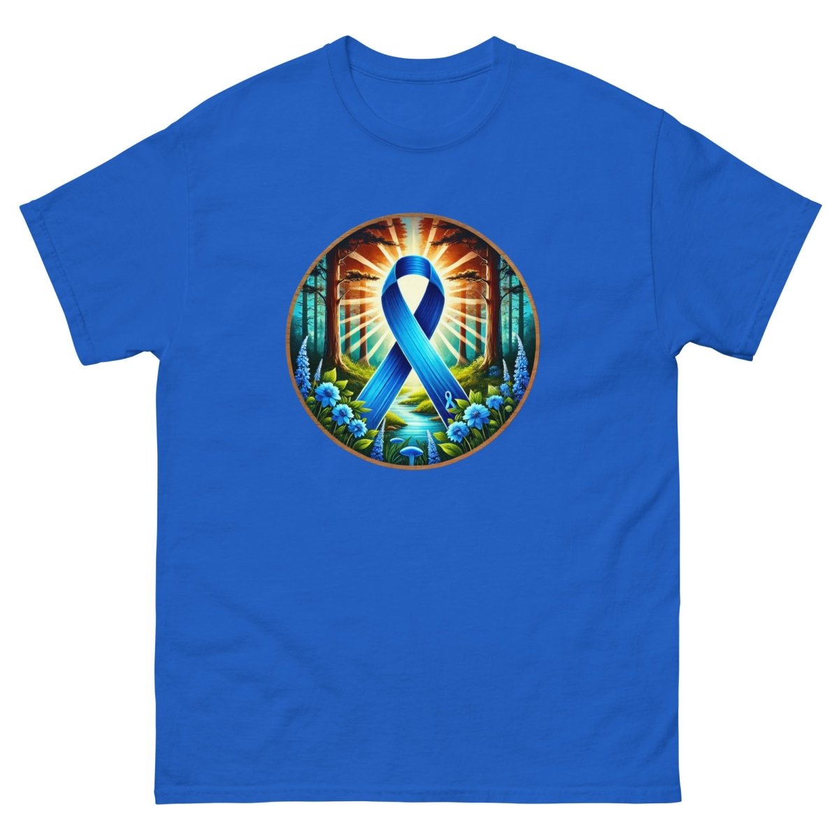 Prostate Cancer Flower Forest Tee - JohnVsGBMRoyalS