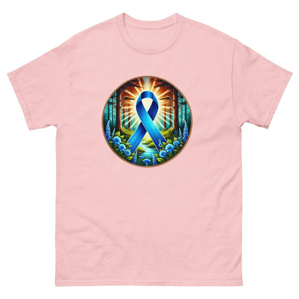 Prostate Cancer Flower Forest Tee - JohnVsGBMLight PinkS