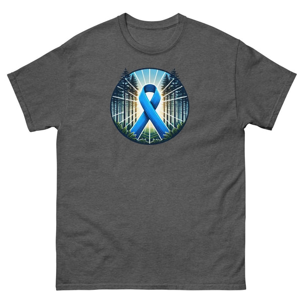 Prostate Cancer Forest Tee - JohnVsGBMDark HeatherS