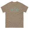 Prostate Cancer Heartbeat Tee - JohnVsGBMBrown SavanaS