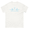 Prostate Cancer Heartbeat Tee - JohnVsGBMWhiteS