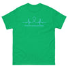 Prostate Cancer Heartbeat Tee - JohnVsGBMIrish GreenS