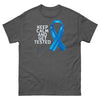 Prostate Cancer Keep Calm Tee - JohnVsGBMDark HeatherS