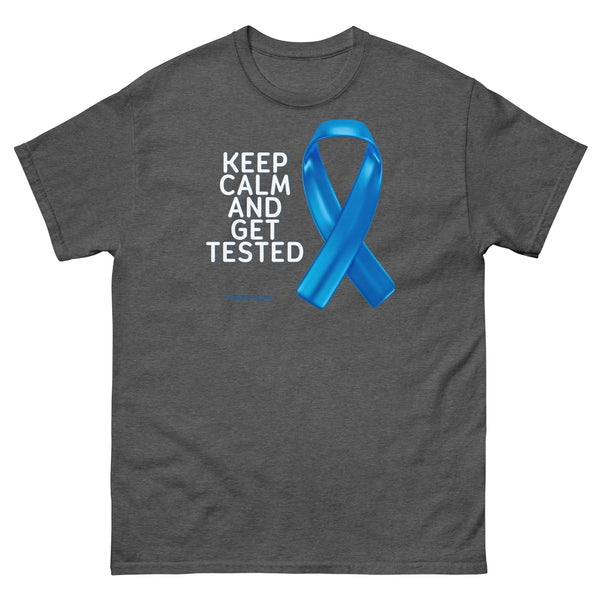 Prostate Cancer Keep Calm Tee - JohnVsGBMDark HeatherS