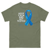 Prostate Cancer Keep Calm Tee - JohnVsGBMMilitary GreenS