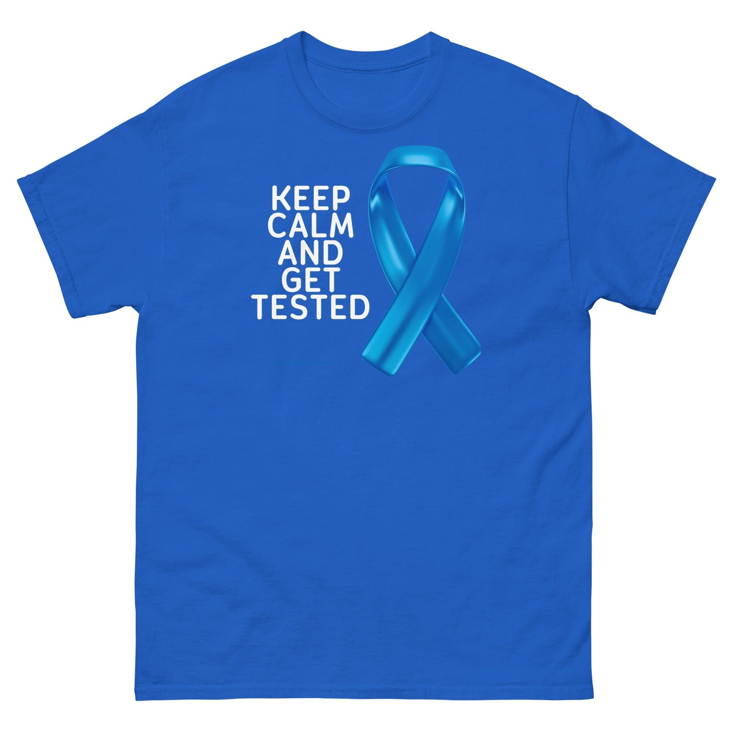 Prostate Cancer Keep Calm Tee - JohnVsGBMRoyalS