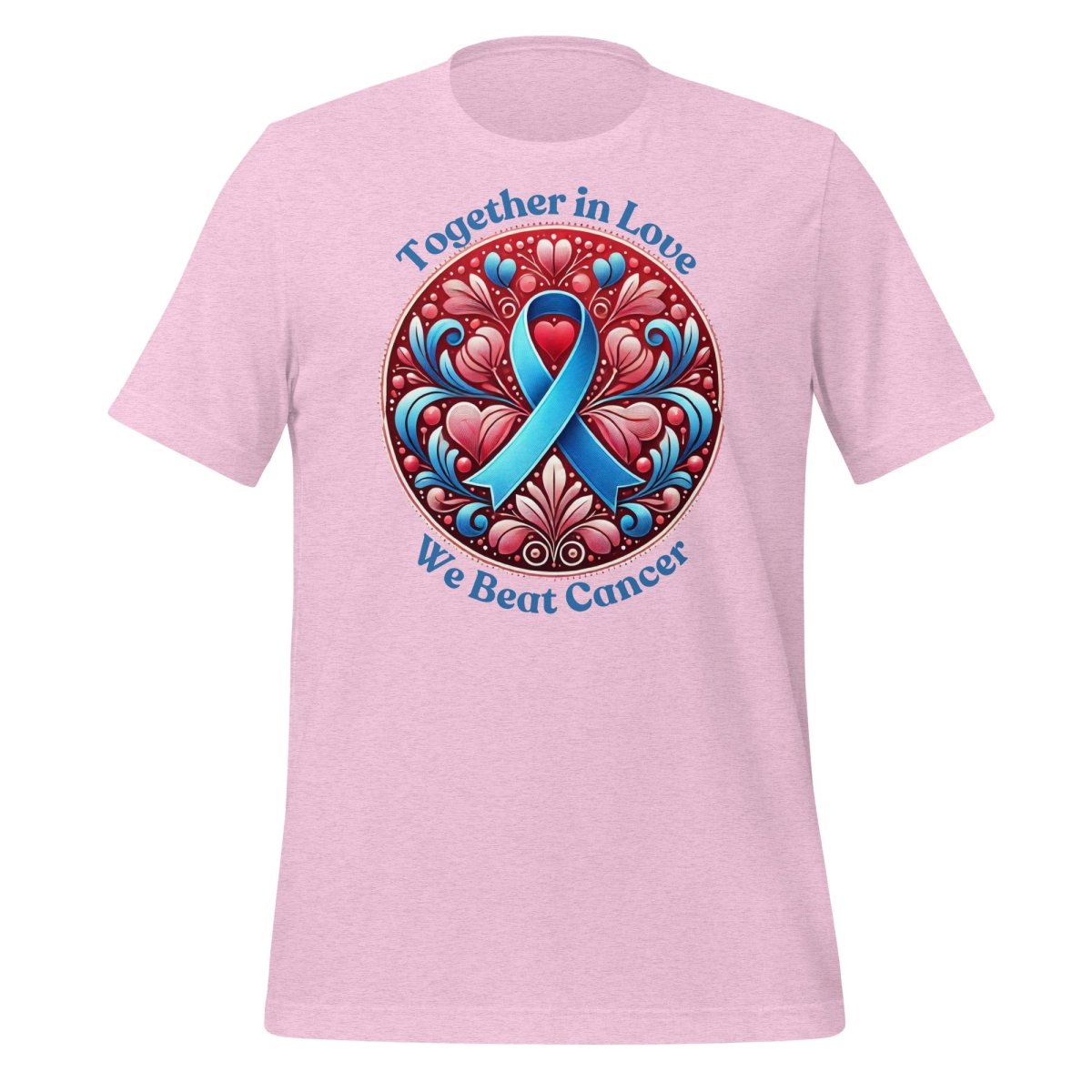 Prostate Cancer Love Tee - JohnVsGBMHeather Prism LilacS