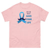 Prostate Cancer Mustache Tee - JohnVsGBMLight PinkS