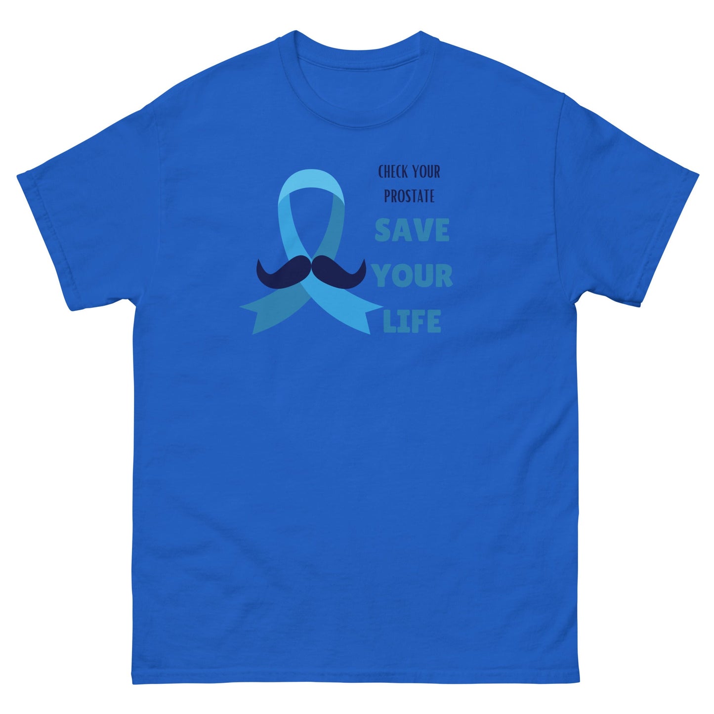 Prostate Cancer Mustache Tee - JohnVsGBMRoyalS