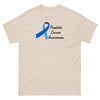 Prostate Cancer Ribbon Awareness Tee - JohnVsGBMNaturalS