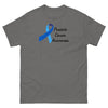 Prostate Cancer Ribbon Awareness Tee - JohnVsGBMCharcoalS