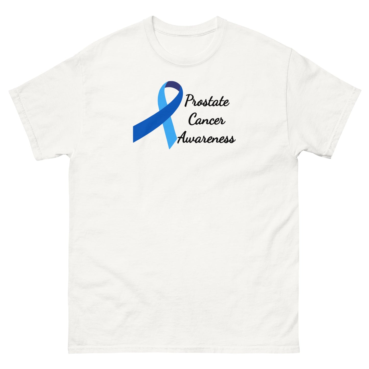 Prostate Cancer Ribbon Awareness Tee - JohnVsGBMWhiteS