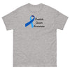 Prostate Cancer Ribbon Awareness Tee - JohnVsGBMSport GreyS