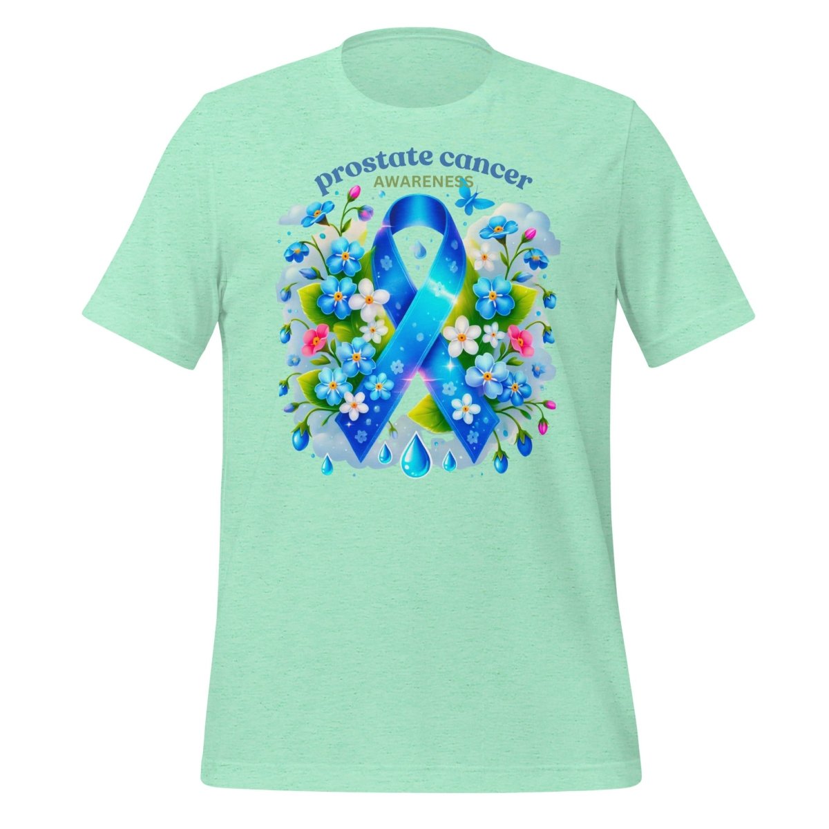 Prostate Cancer Spring Tee - JohnVsGBMHeather MintS